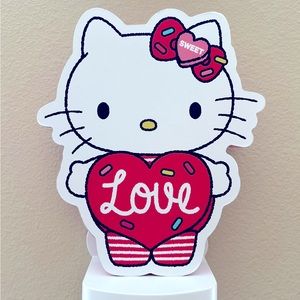 Hello Kitty Valentines Love Sign Decor
